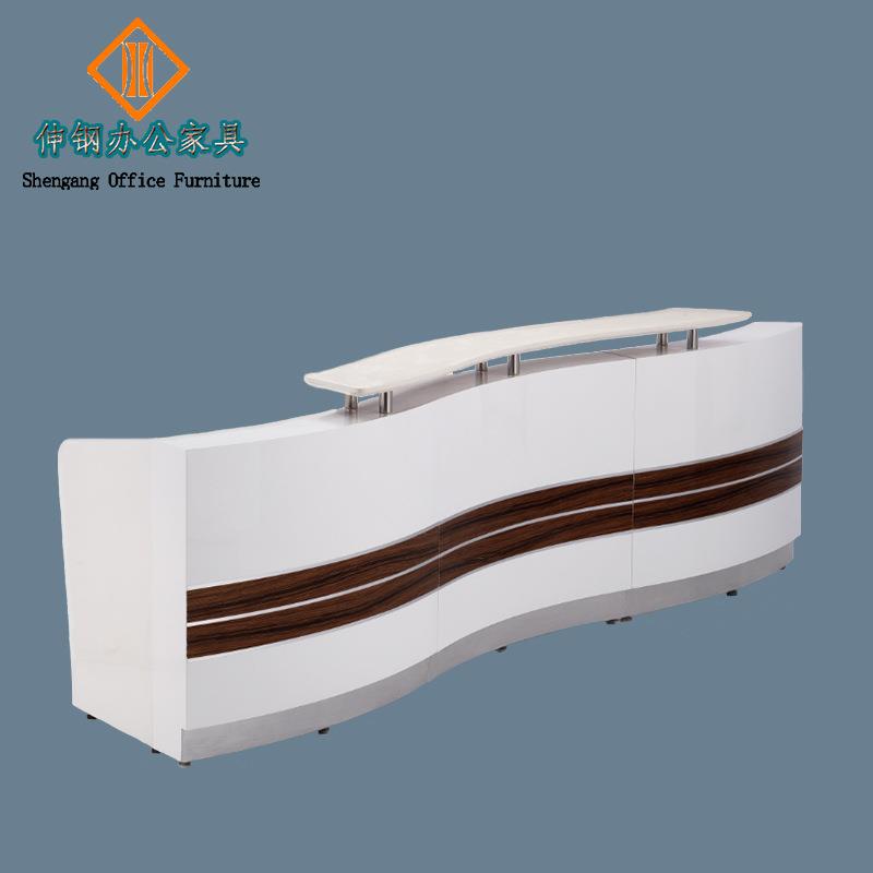 接待前台时尚屏风挡板式办公位桌吧东莞深圳虎门广州办公家具