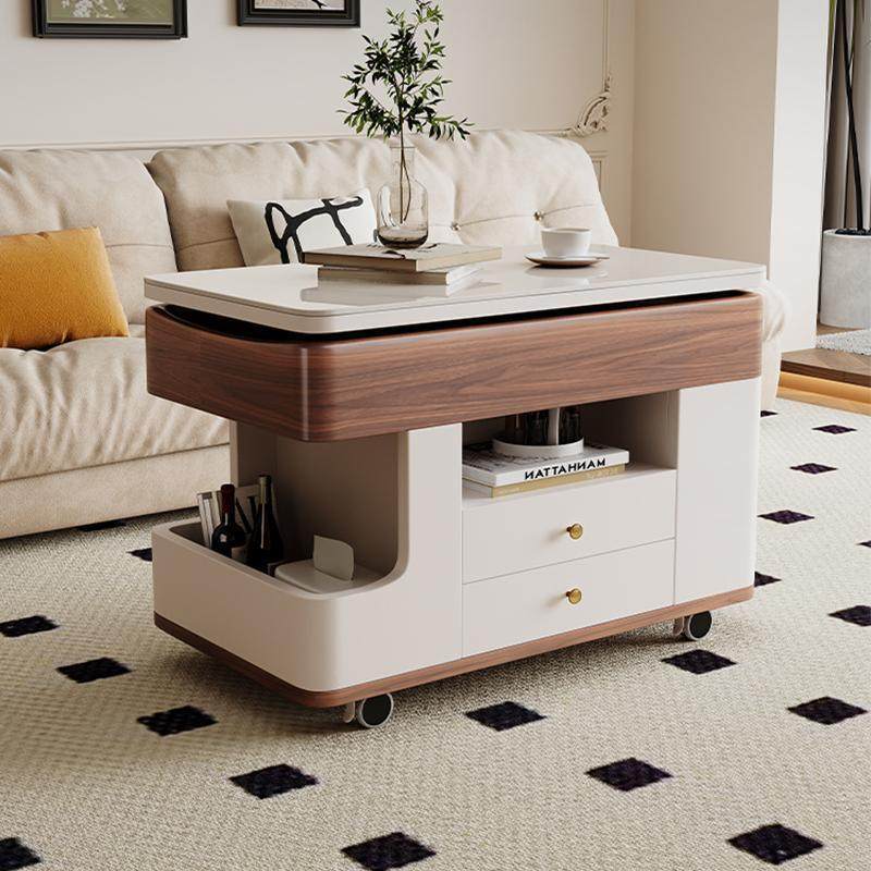 实木沙发边几可移动式旋转侧边柜茶车客厅储物岩板升降茶几小推车,电子元器件市场,其它元器件,淘宝优惠券,粉丝福利购,淘宝优惠卷