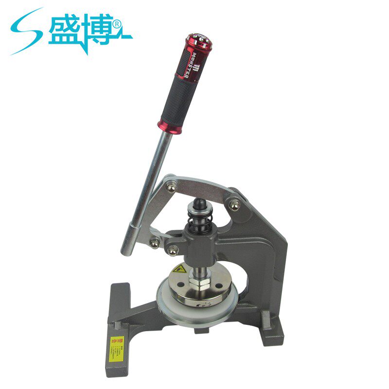 热销熔喷布手压式克重仪取样器纸张布面料定量机力刀垫片度圆纺织