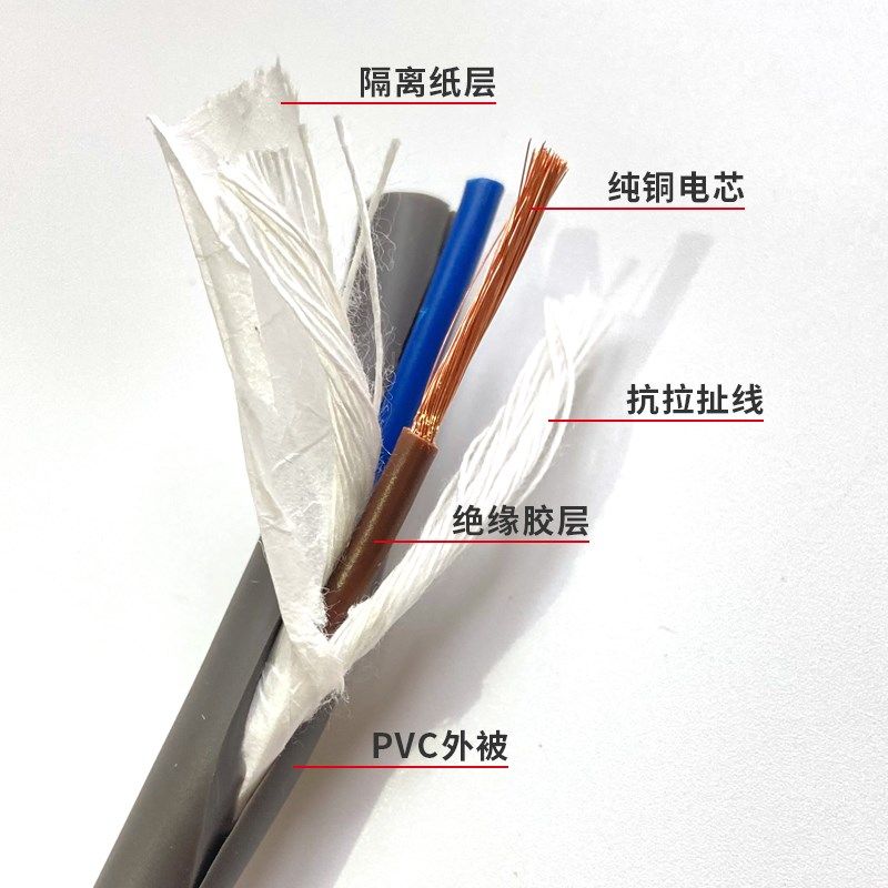 热销适用于戴森吹风机电源线1.8/3.3米两脚插电线维修理换配件非