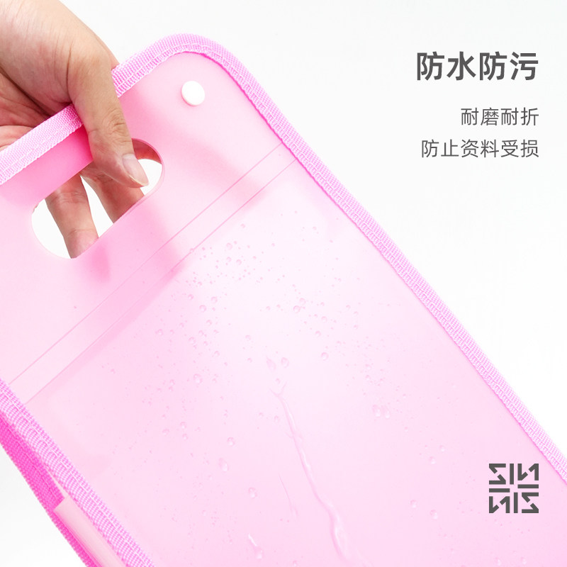 热销手提文件夹试卷袋A4多层大容量多卡位包初高中学生办公收纳袋