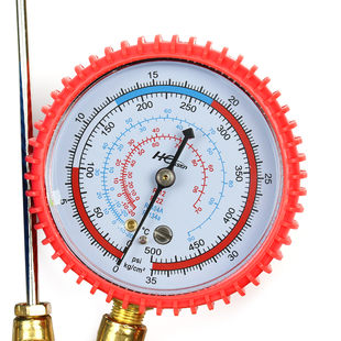 热销汽车空调加氟工具套装r134a/r22雪种冷媒压力表冰箱制冷维修5