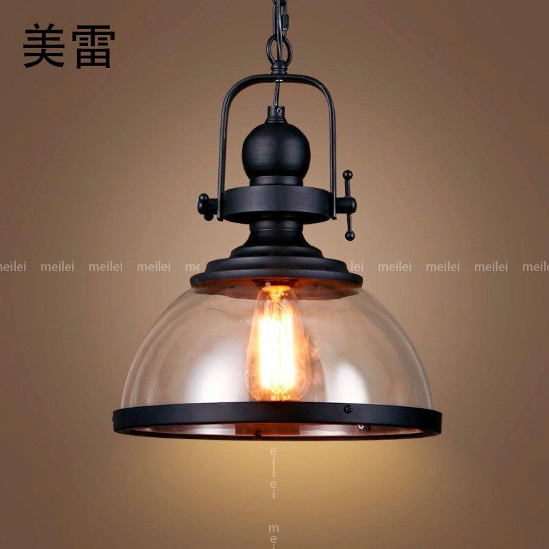 工业风吊灯餐厅灯酒吧咖啡厅装饰灯具美式复古创意个性餐桌吧台灯