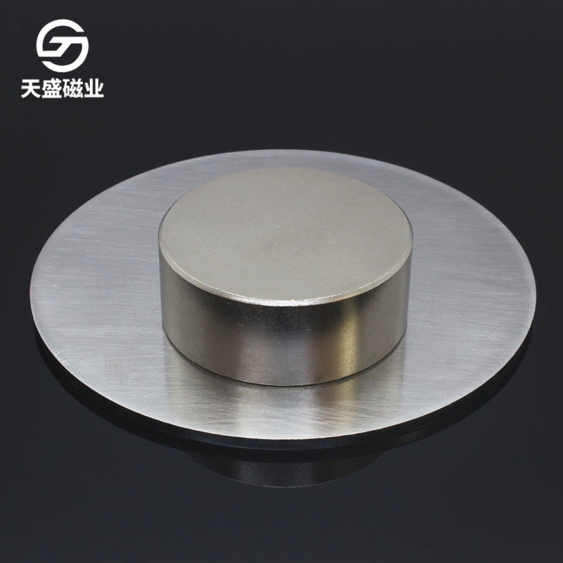 D80*20两大包邮圆形工具磁木器大磁铁片磁霸80×20钕铁硼强力磁铁