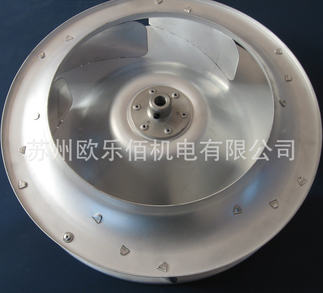 优惠供应Φ400-109型FFU净化风机离心叶轮铝质风扇现货