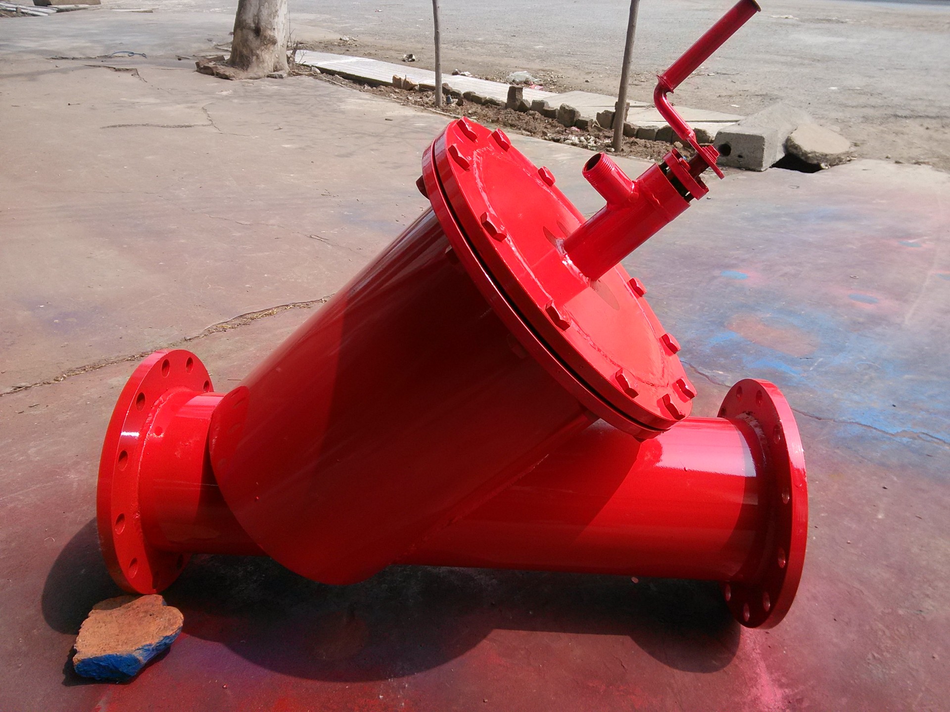 手摇刷式过滤器 DN300 厂家直销 质优价美