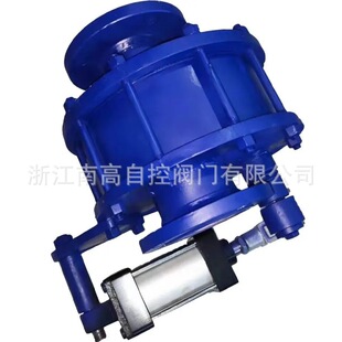 南高阀门BZ643TC陶瓷摆动阀 气动 耐磨陶瓷密封 旋转出料阀