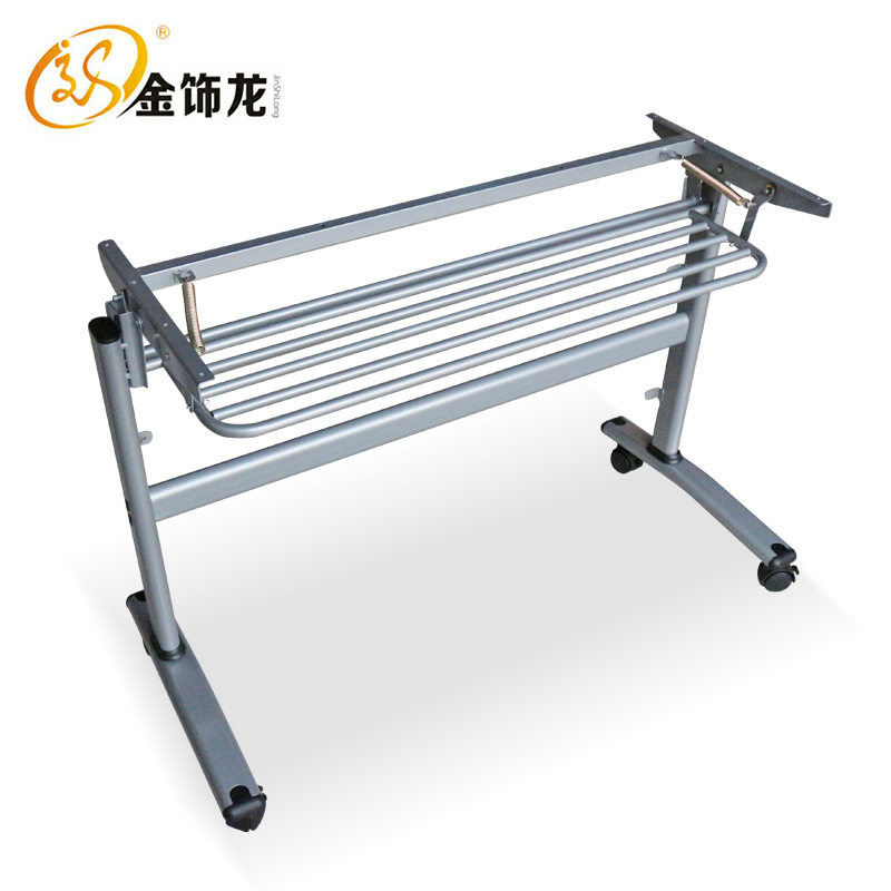 厂家直销简约培训会议桌折叠长条电脑桌家用快餐翻板架桌子折叠桌