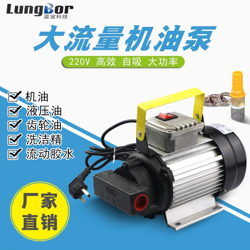 大功率机油泵/内齿轮式机油泵/柴油泵电动抽液泵/粘稠性液体40L