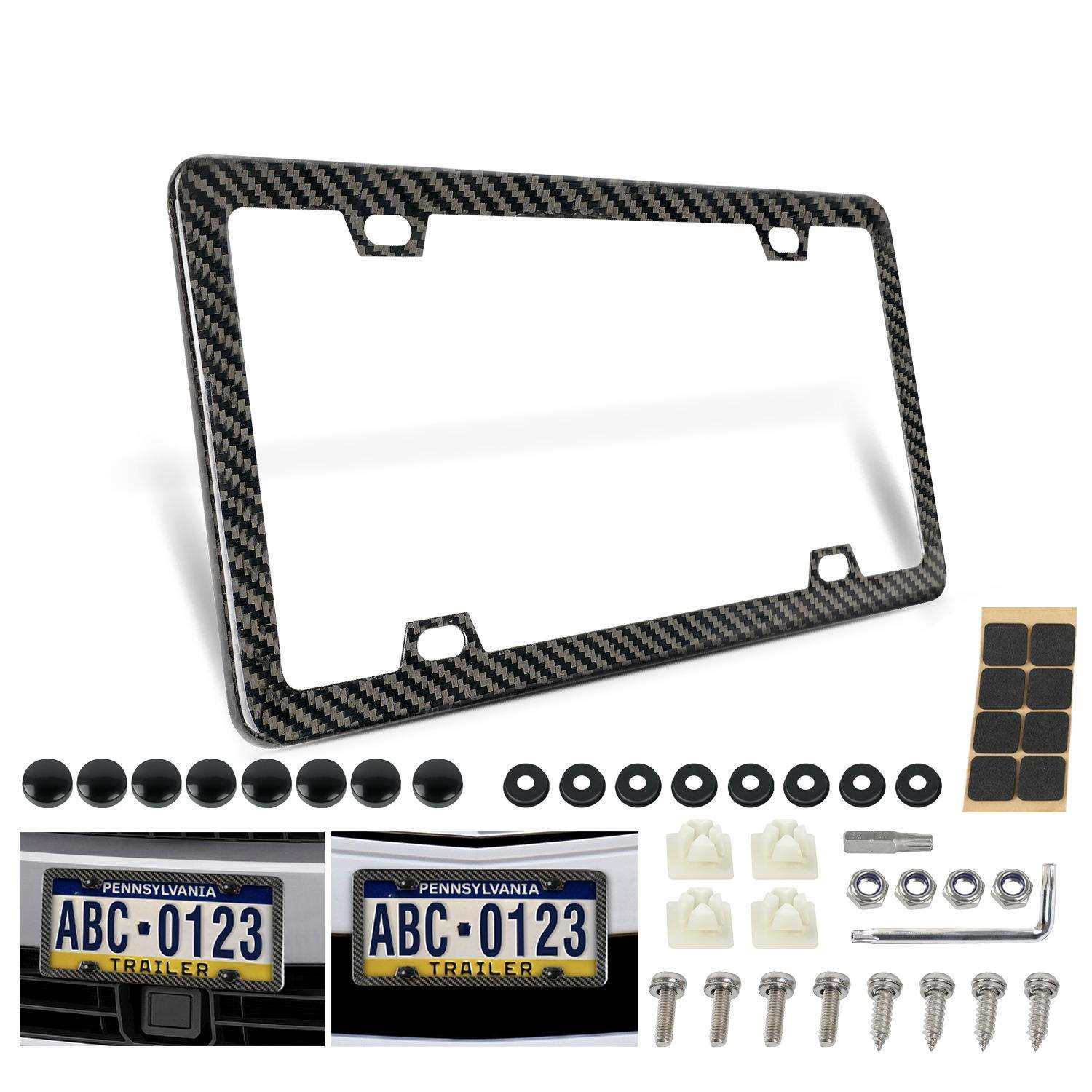 跨境汽车碳纤维牌照框改装美式车牌架欧美新交规干碳牌照托装饰,农机/农具/农膜,播种栽苗器/地膜机,淘宝优惠券,粉丝福利购,淘宝优惠卷