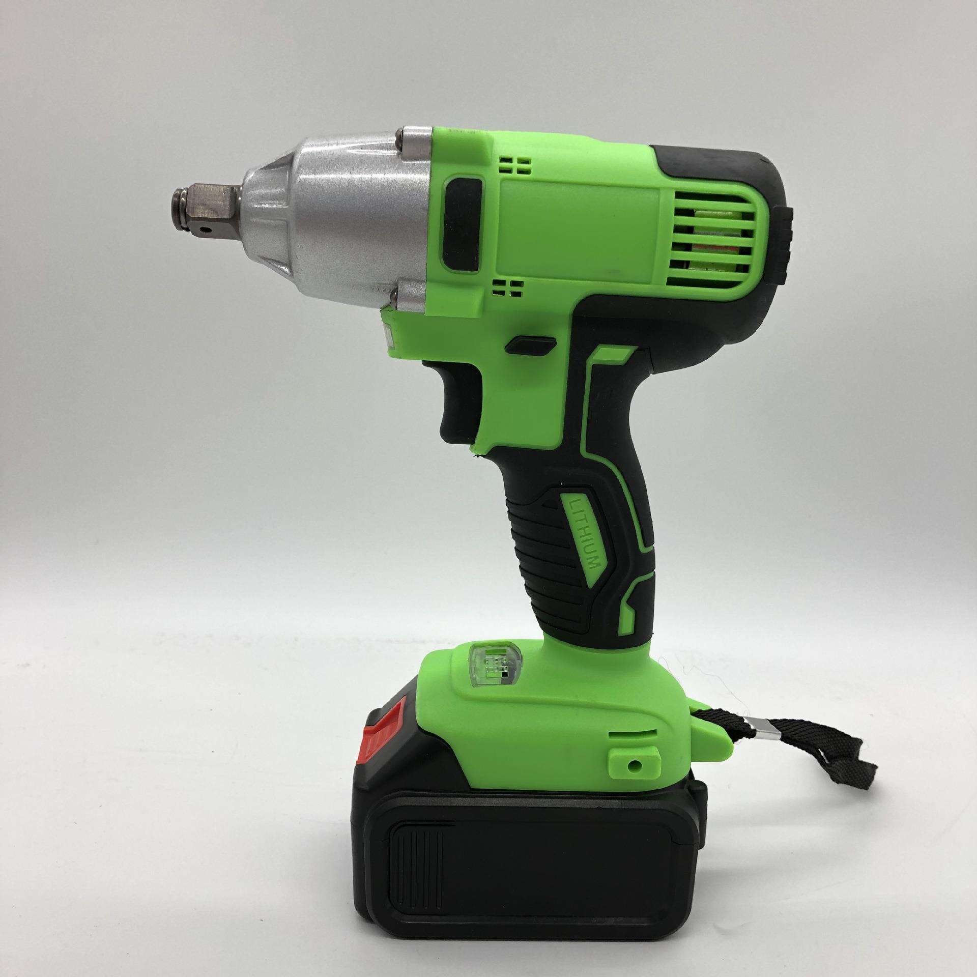 一体式电动扳手锂电充电扳手冲击汽车修脚手架子工木工套筒风炮