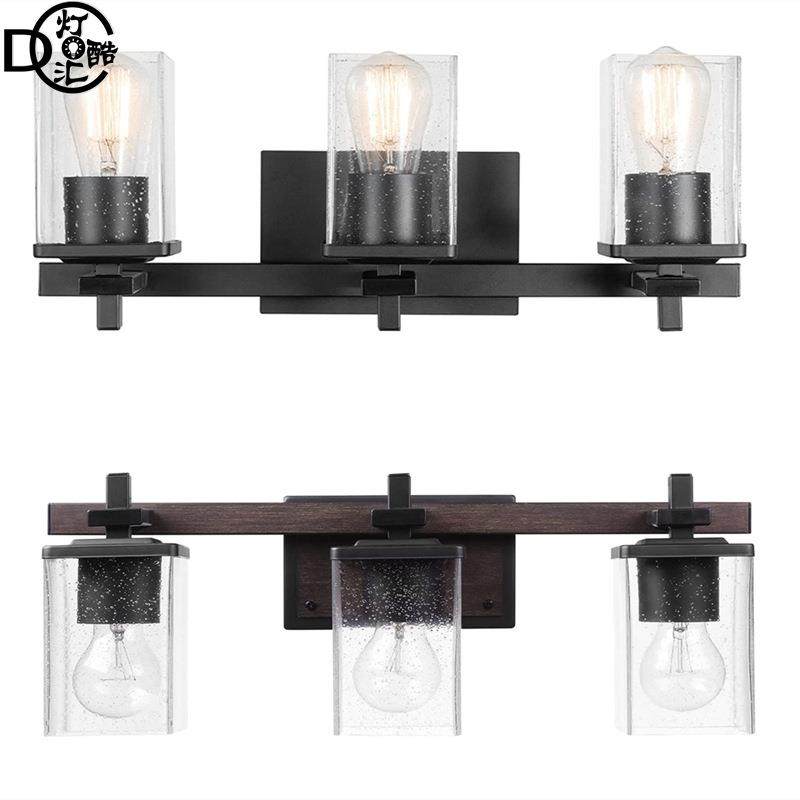 亚马逊镜前灯梳妆台灯哑光黑色深色仿木壁灯透明气泡玻璃灯罩灯具,鲜花速递/花卉仿真/绿植园艺,割草机/草坪机,淘宝优惠券,粉丝福利购,淘宝优惠卷