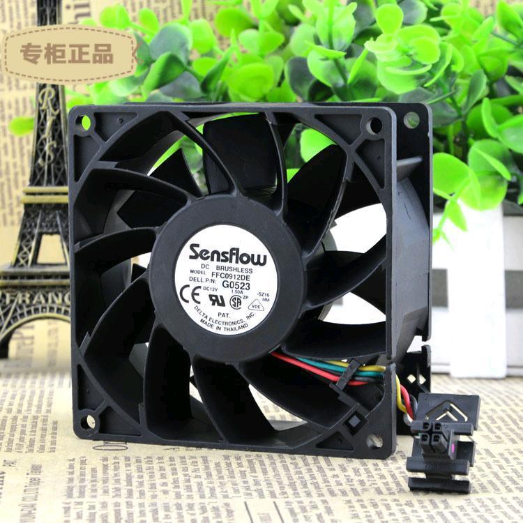 出售台达 FFC0912DE 9238 12V 9CM 暴力风扇 双滚珠 四线支持PWM