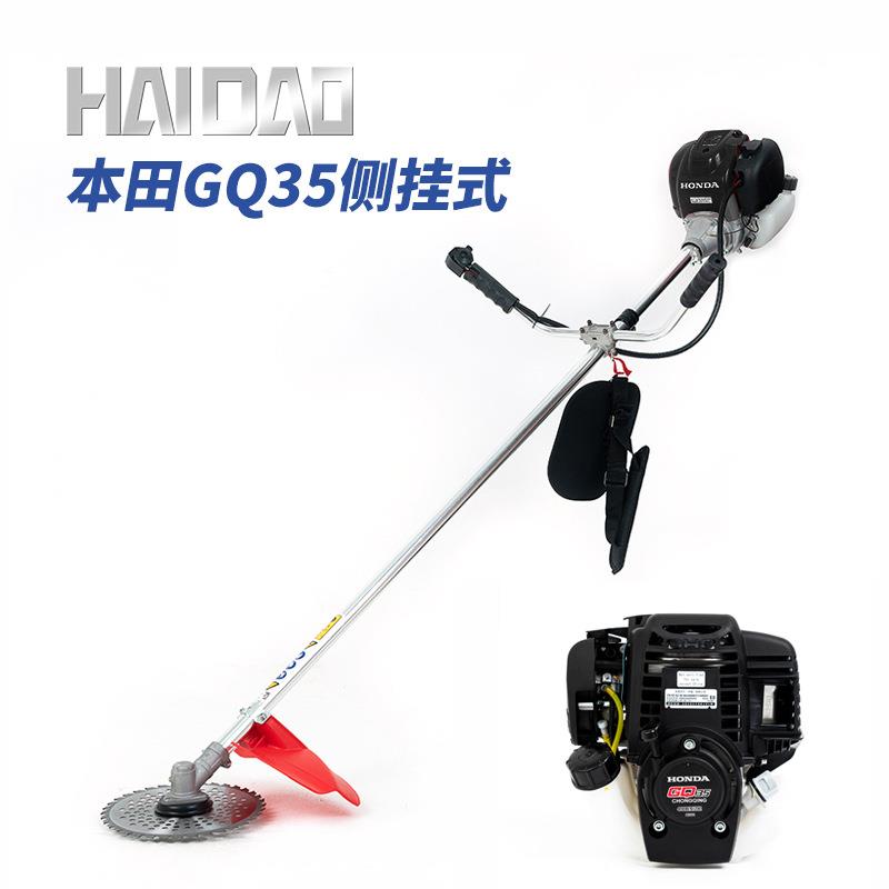 GQ5割灌机四冲程侧挂式背负式割草割稻打草机割草收割草坪机