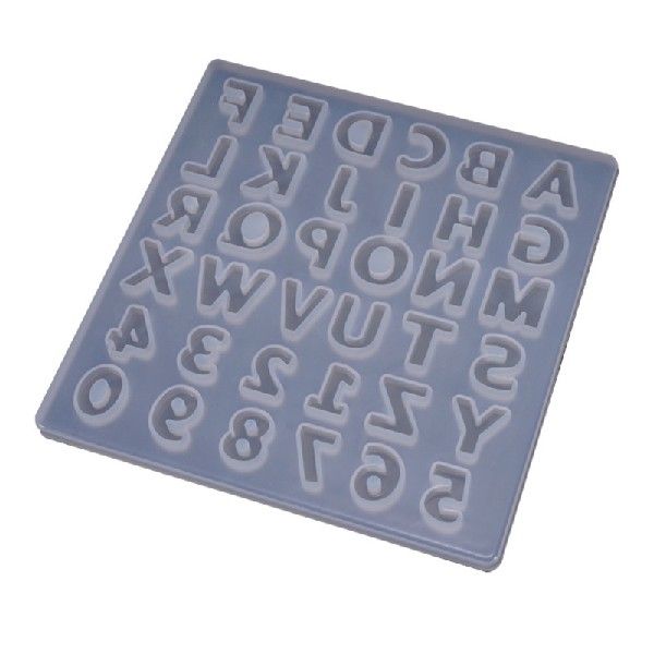 Numbers Molds Letters Silicone Mold 3D Fondant Mold Cakes