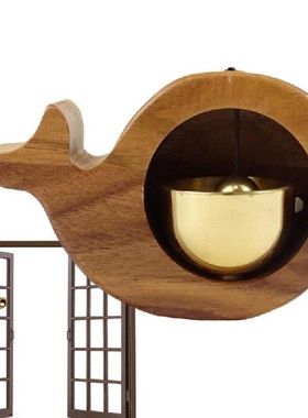 Shopkeepers Bell Decorative Wooden Hanging Doorbells For