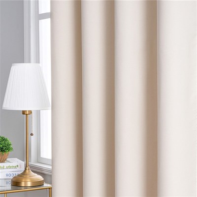 Modern Blackout Curtains Solid Color For Living Room For Win