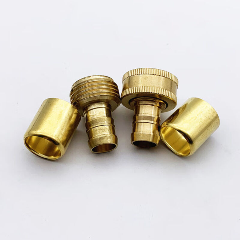 5/8花园软管接头园林水管接头5/8宝塔公母铜接头