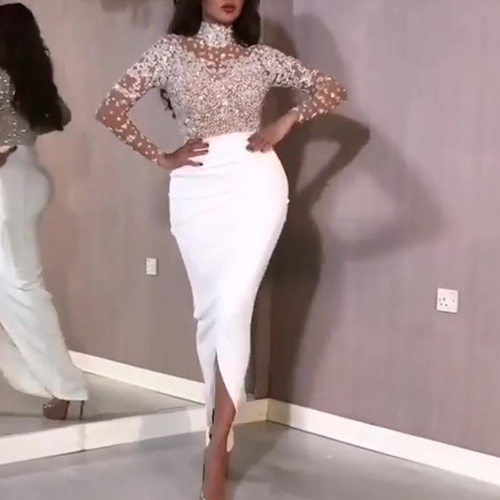 Grosfairy 2021 New Sexy Floor-Length Evening Gown Women Eleg