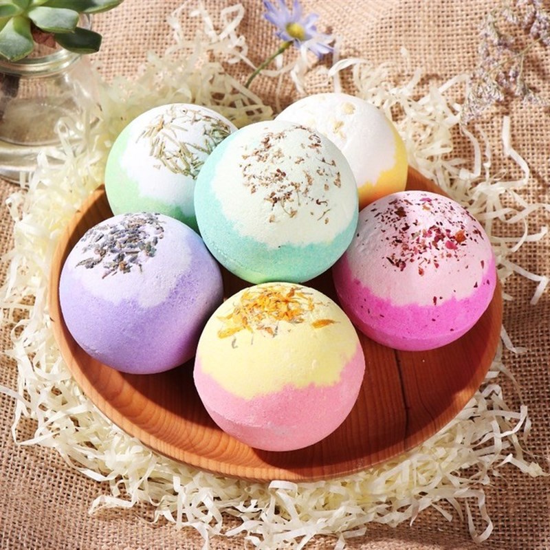 Tsing  6X100g Valentines  Day  Organic Bath Bomb Gift S
