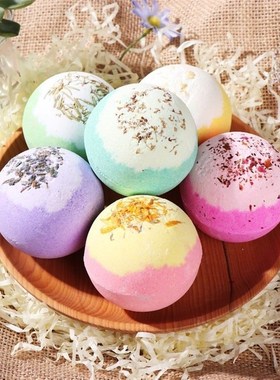 Tsing  6X100g Valentines  Day  Organic Bath Bomb Gift S