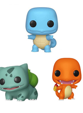 Cute Bulbasaur Charmander Squirtle vinyl figure Collection M