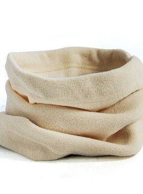 Fashion Warm Male Soft Fleece Scarves Men Winter Scarf Ring