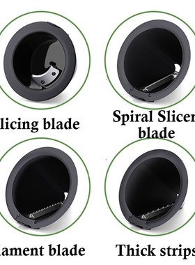 4 IN 1 Electric Spiral Vegetable Cutter 110V/220V Multifunct