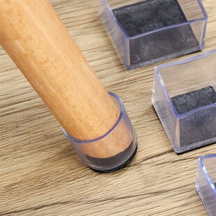 极速4 Transparent Chair Leg Pads And Silicone Set Pcs Table
