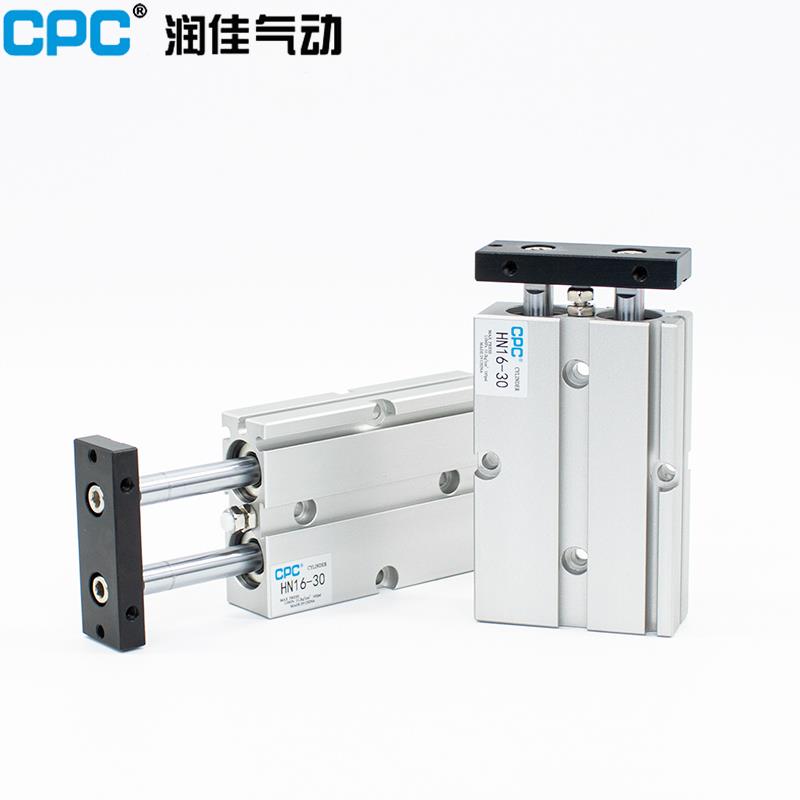 气动小型双轴双杆气缸TDA/HN10-16-20-32-40-50-60-70-80-100S