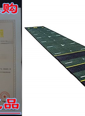 Birdie Maker 10 Foot Putting Mat - Golf Training Putting Aid