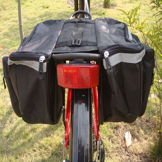 登山车自行车包骑行包後货架包後包登山车驮包後座尾包驼包双搭包