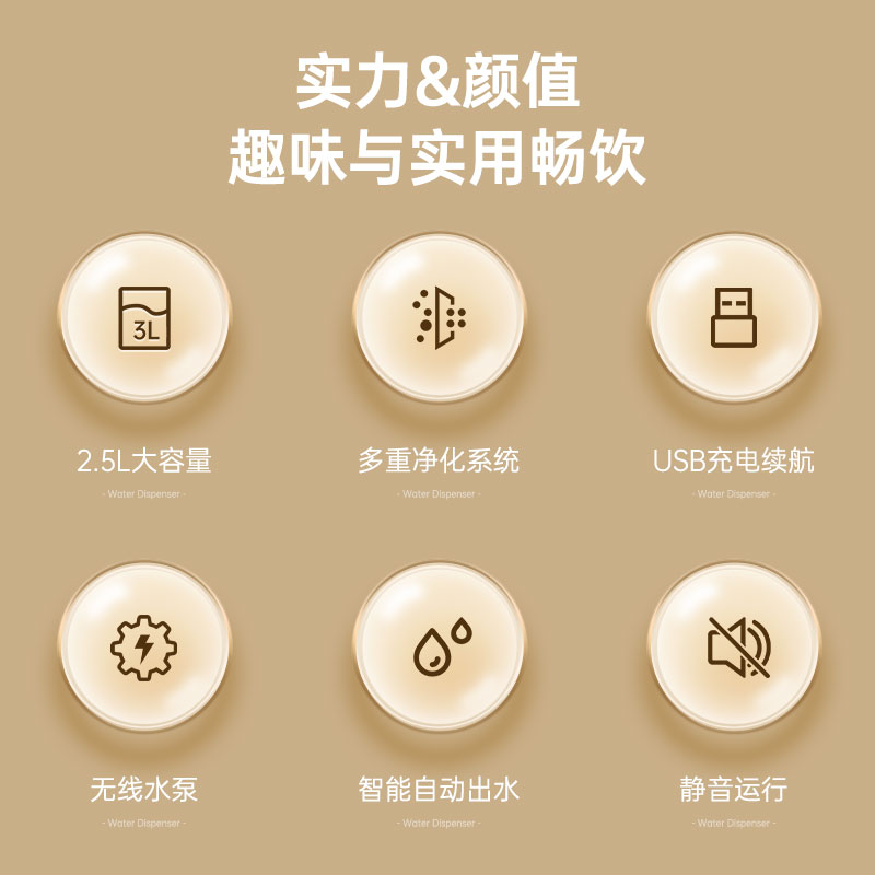 猫咪饮水机自动循环饮水器流动狗狗饮水器过滤活水喝水碗宠物用品