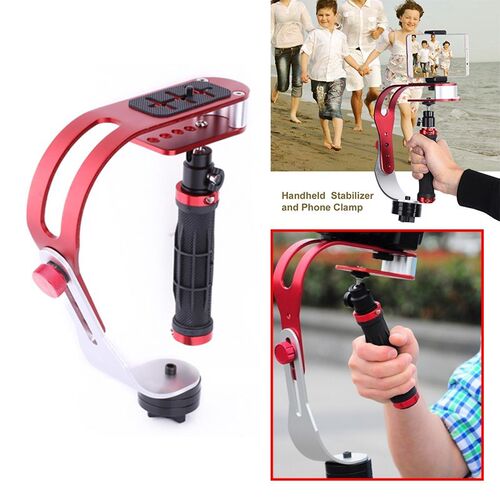 极速Professional Handheld Video Stabilizer DV Camera Hand Gr