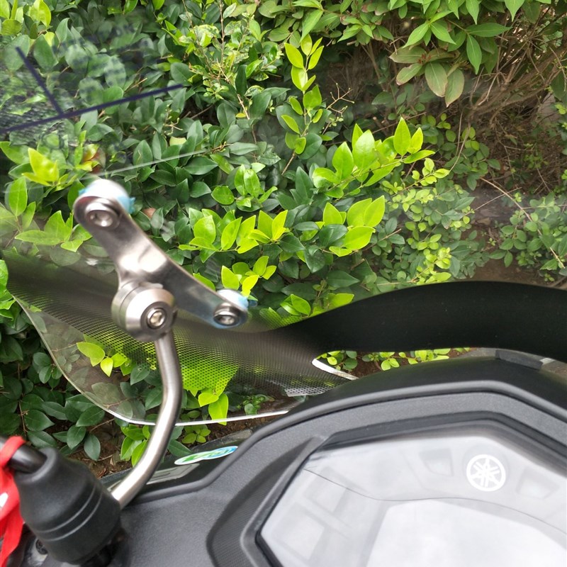 适用于巧格100巧格i巧格125福喜AS挡风玻璃改装护板风挡新款