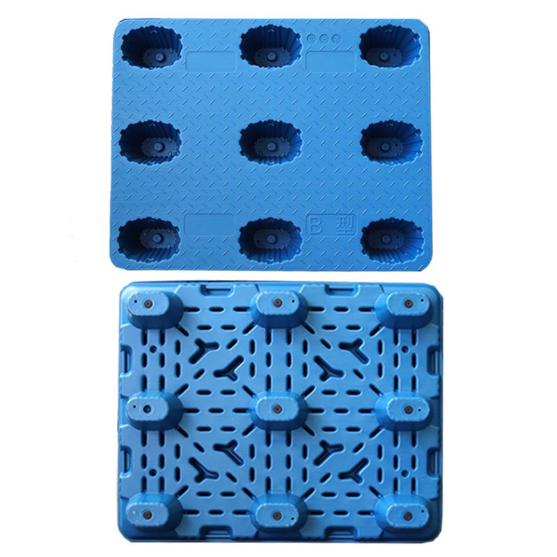 吹塑叉车塑料托盘仓库地垫仓储塑胶卡板栈板货物地堆防潮板地台板