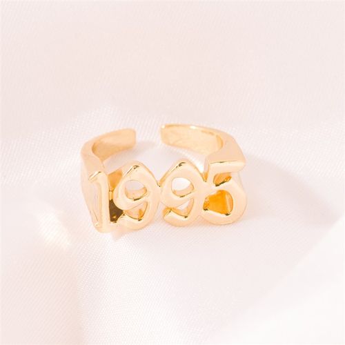 1991-2005 Birth Year Number Rings for Women Men Gothic Birth
