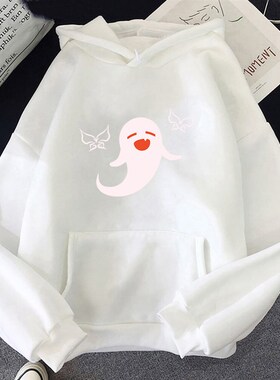 Anime Hoodie Men Setwear Genshin Impact Pullover Hu Tao Swea