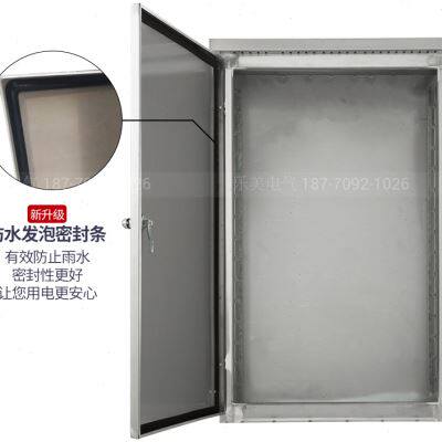 好货室外不锈钢配电箱防水控制柜端子箱网络机柜电控箱动力柜定做