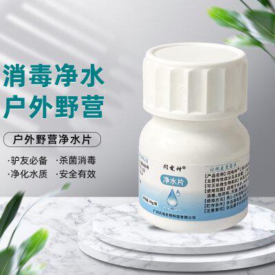 户外净水片消毒药片野外饮用水过滤器应急生存装备储备用品