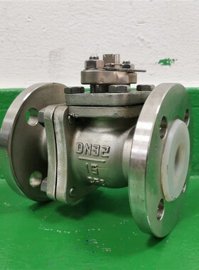 衬氟球阀DN50铸钢四氟耐酸碱防腐蚀316不锈钢衬四氟阀门Q41F46-16