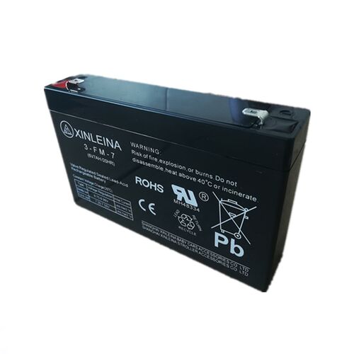 儿童电动车专用电瓶 XINLEINA 3-FM-7 6V7AH/20HR童车蓄电池