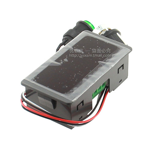 CCM5D数显PWM直流电机调速器6V12V24V无极调速开关控制器显示壳
