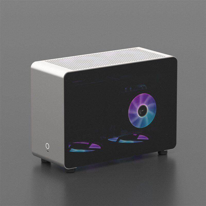GEEEK G1-SE 铝机箱海盗船PC A4 sfx银欣迷你120水冷itx透明机箱