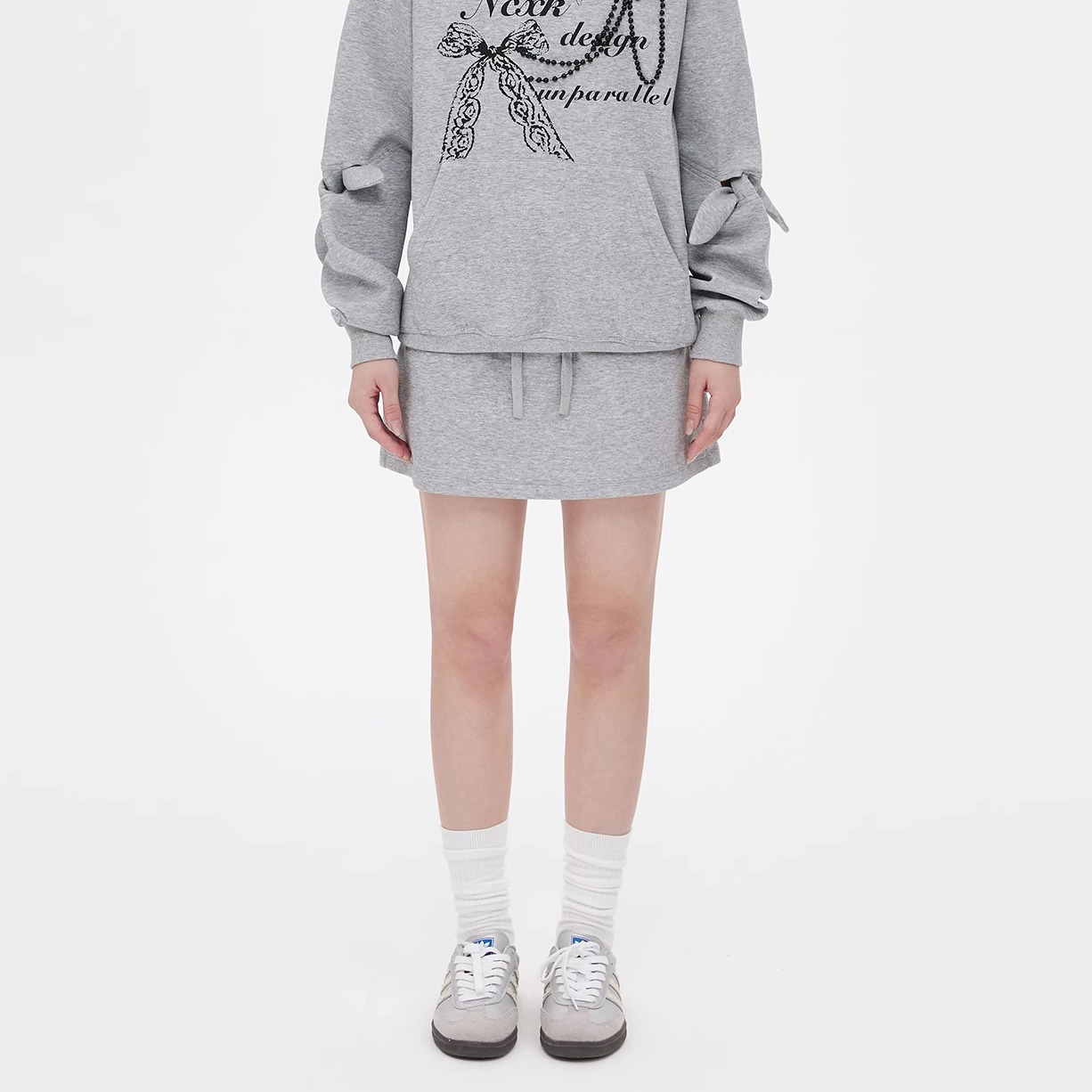 NCXK-百搭卫裙半身裙松紧腰显瘦A字包臀短裙防走光裤裙QZ207