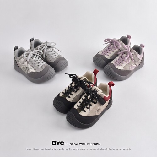 BYCLASSMATE儿童户外鞋2026新款男女童防撞包头轻便休闲鞋YCJ8827