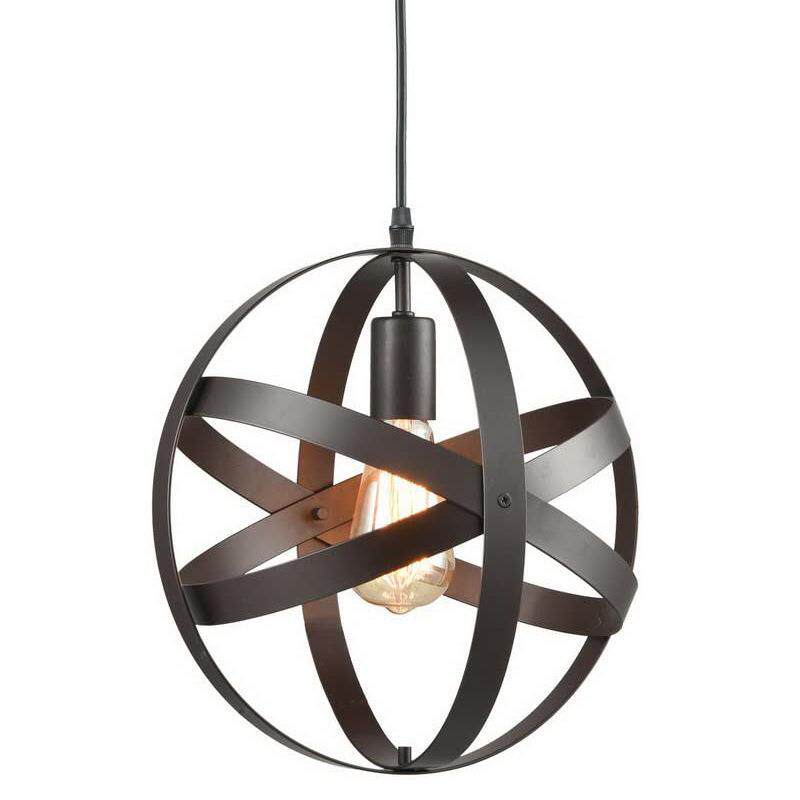 餐厅吊灯loft美式复古工业风创意个性客厅服装店地球仪灯具亚马逊