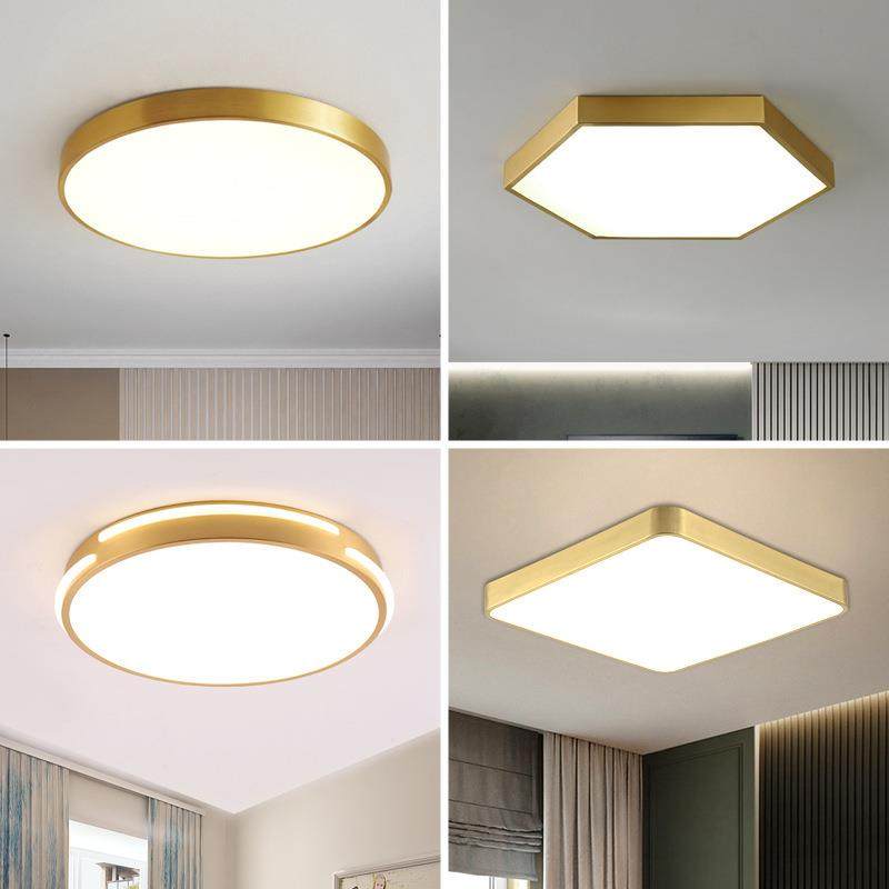 全铜吸顶灯超薄家用护眼LED圆形长方形正方形2021年新款经典北欧,鲜花速递/花卉仿真/绿植园艺,割草机/草坪机,淘宝优惠券,粉丝福利购,淘宝优惠卷