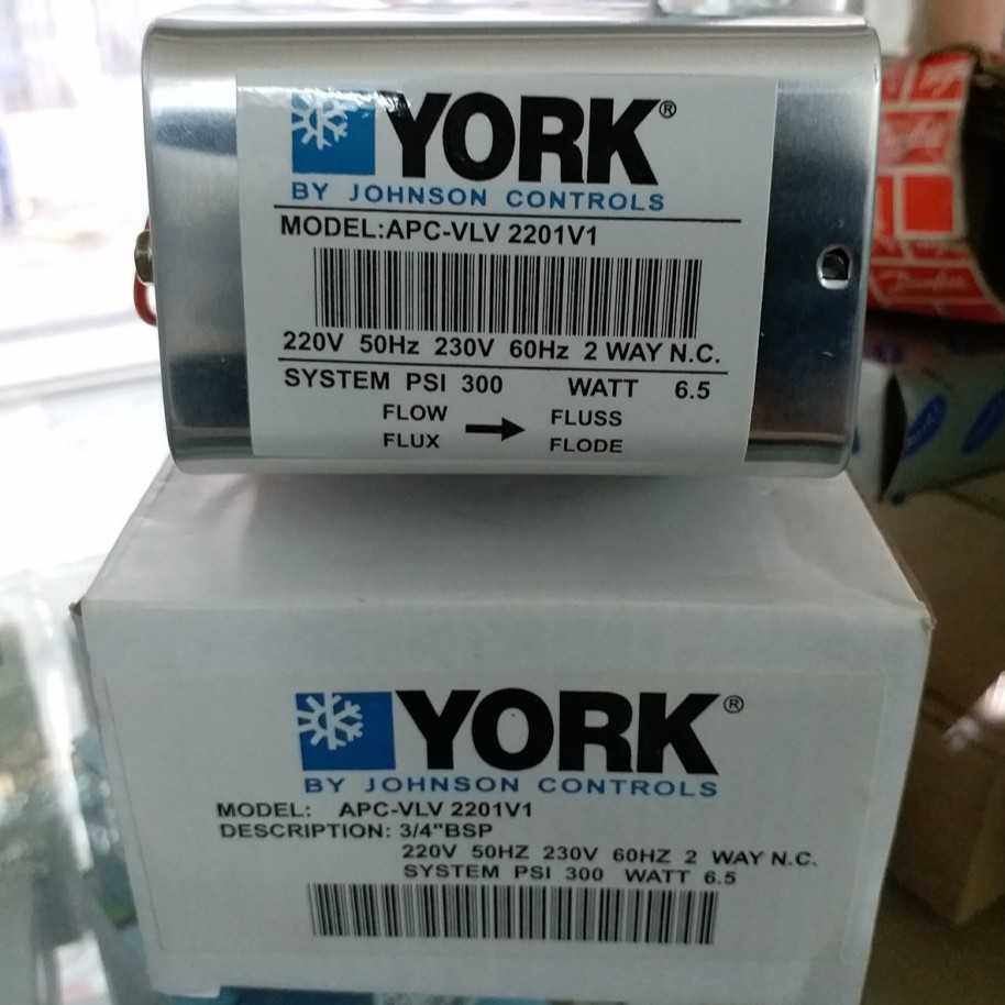 约克/YORK电动二通阀适用于空调风机盘管制热制冷或通风模式