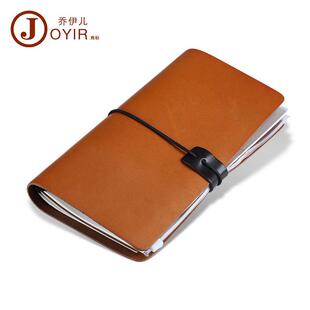 植鞣皮封面笔记本复古真皮笔记本日记手帐本活页笔记本记事本